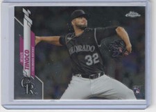 2020 Topps Chrome Update Jesus Tinoco Colorado Rockies RC Rookie Card #U-31