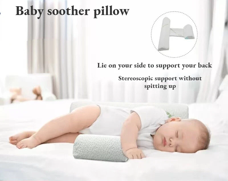 Infant Baby Side Sleep Pillow Support Wedge Newborn Anti-roll Cushion  Adjustable