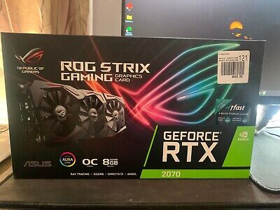 ASUS ROG Strix GeForce RTX 2070 OC edition 8GB GDDR6 Graphics Card