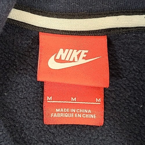Nike Sweater Boys Medium Blue Hooded Full Zip Lightweight Outdoors Youth Kids - Picture 6 of 8