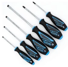 WITTE # 663864 - MAXX PLUS 6PC SET: 4 SLOTTED 2 PHILLIPS