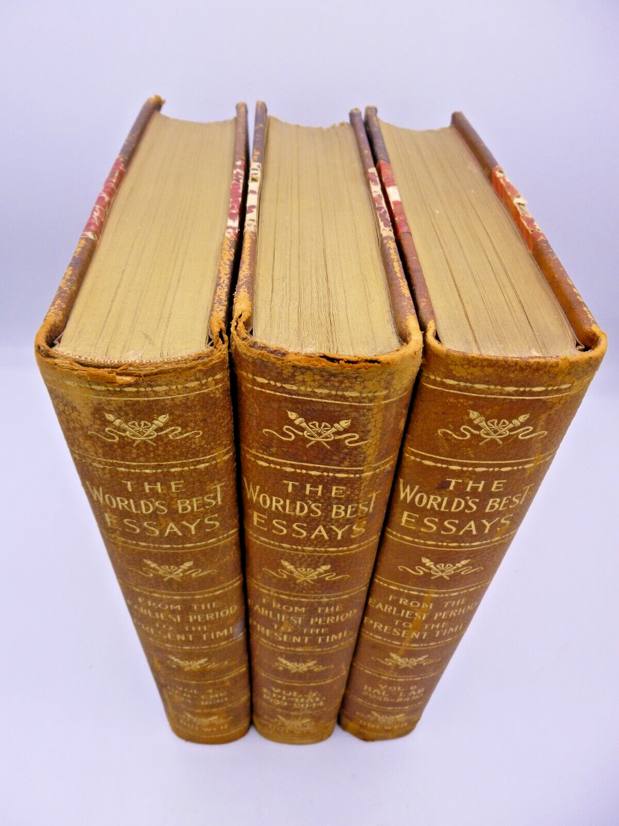 The World's Best Essays | David J. Brewer | Kaiser | 1900 | Ten
