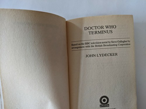 Vintage Book Doctor Who Terminus 1983 - Picture 2 of 8