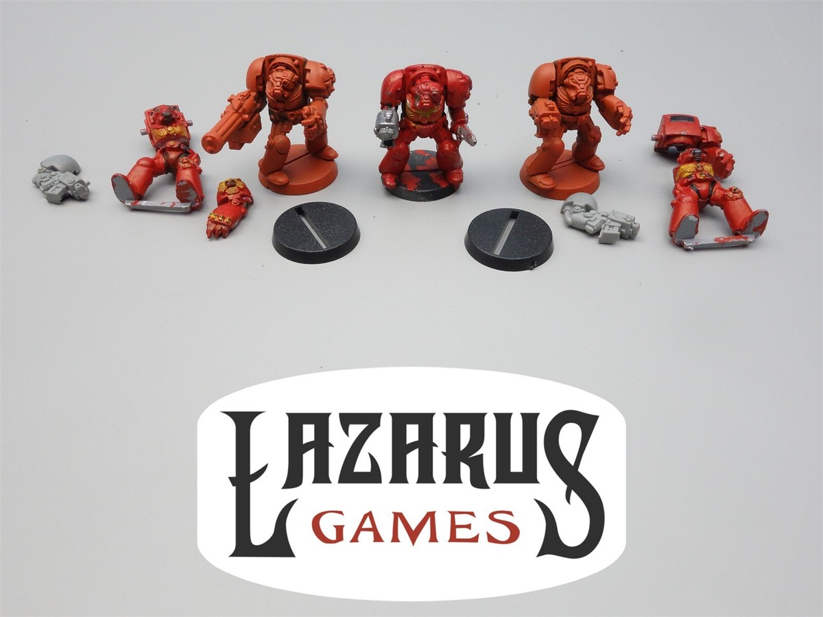 Warhammer 40K Space Marines - Terminator Squad (primed oop plastic 