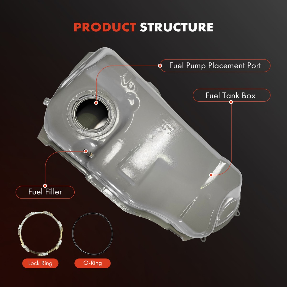 16.5 Gallons Fuel Tank for Ford Escape Mazda Tribute Mercury 2008