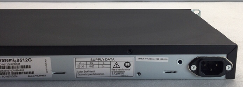 Microsemi PD-9512G/ACDC/M High Power, 12-port Power, 4-pairs 72W/port - Picture 7 of 8