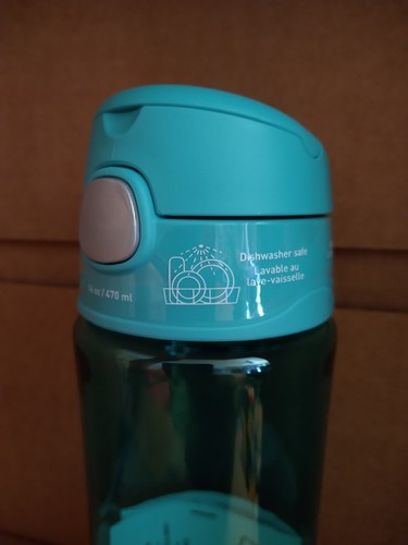 Thermos Kids 16oz Bottle. Dishwasher Safe. Blue - Picture 4 of 6