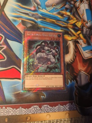 Yugioh - Super-Nimble Mega Hamster - RA02-EN004 *Platinum Secret* 1st Ed (NM/M)