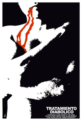 Movie Poster for film TRATAMIENTO diabolico.Bloody.Home Room art decor design