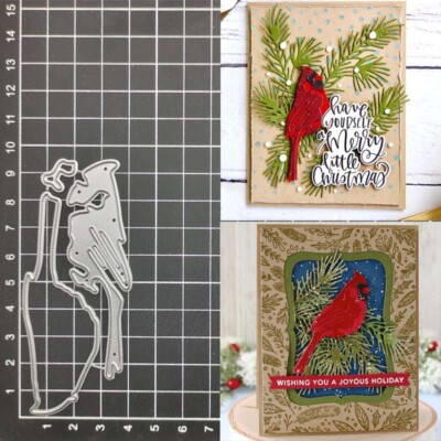 Animal Metal Cutting Dies Birds Scrapbook Paper Cards Embossing Crafts ...