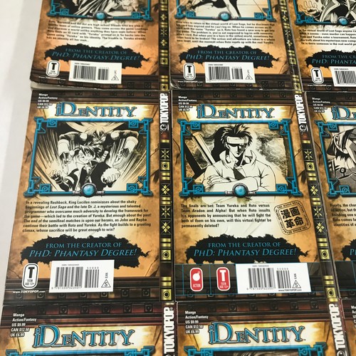 Id_Entity Manga 1-12 Complete OOP English See Photos Identity - Picture 21 of 24