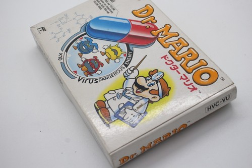 Dr.Mario Nintendo 1990 Famicom Boxed&Manual Tested Worked - Picture 6 of 13