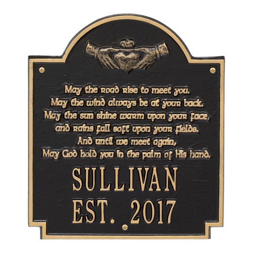 Claddagh Personalized Poem Plaque - Picture 4 of 5