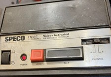 SPECO FMVA2 Voice Activated FM Wireless Intercom