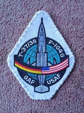 F-104G GAF/USAF T-37/T-38 cloth patch