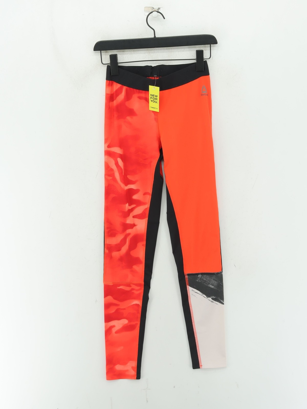 ALTRA Reebok Pantaloni Sportivi Donna S Rosso Grafica 100% Altri Leggings