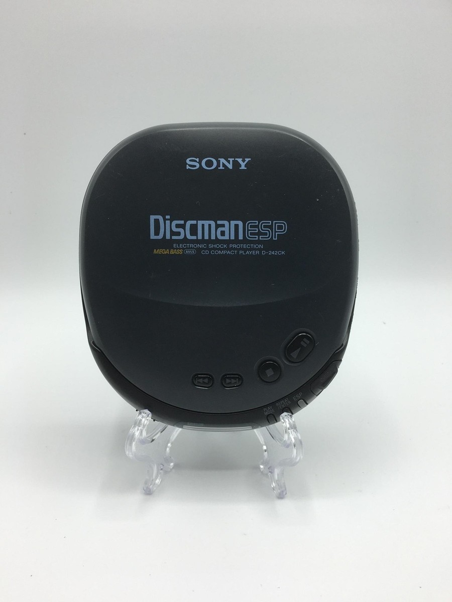 6.SONY　Discman ESP　ポータブルCDプレイヤー Vintage 1996 Sony DiscMan ESP - Portable CD Player (D-242CK/HM) | eBay