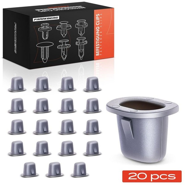 Frankberg 20X NYLON-CLIP Grau/Grau KotflÜGel Passend FüR Infiniti QX50 QX70 Niss-image
