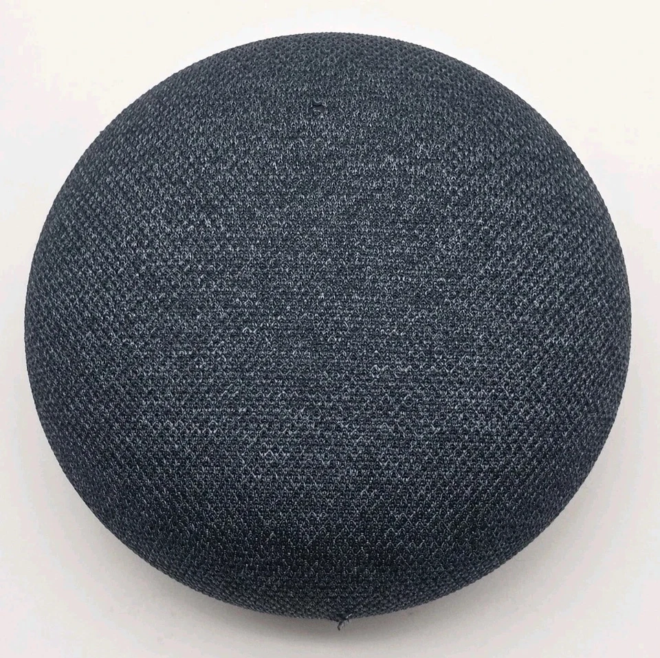 Alto-falante inteligente Google Home Mini H0A 1ª geração com adaptador de energia - Cinza - Imagem 2 de 4