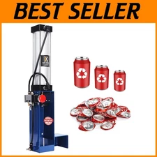 Effortless Pneumatic Can Crusher - Heavy Duty, Space-Saving & Automatic Eject