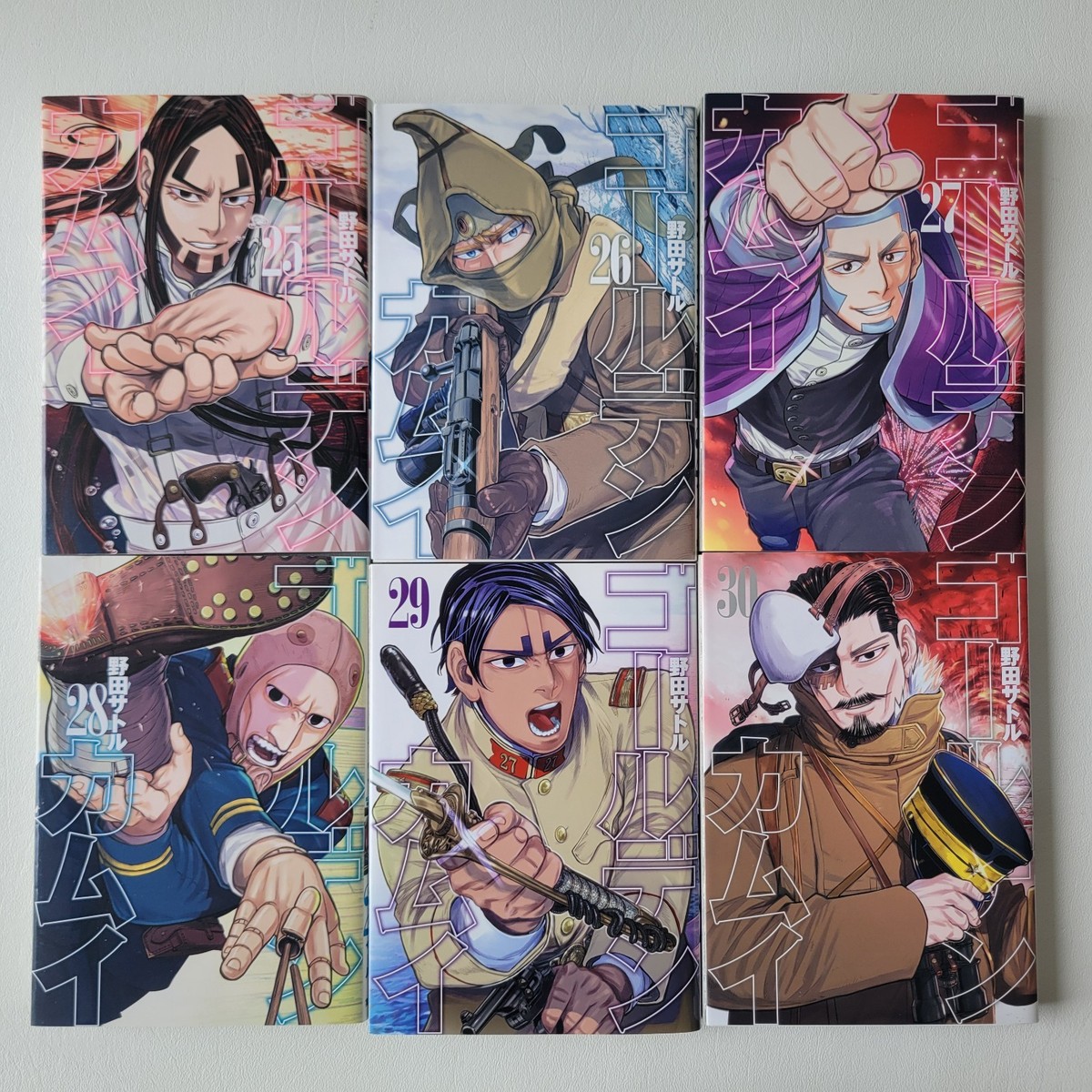 Golden Kamuy Vol. 1-31 Full Set Japanese Manga/ 27 First Editions