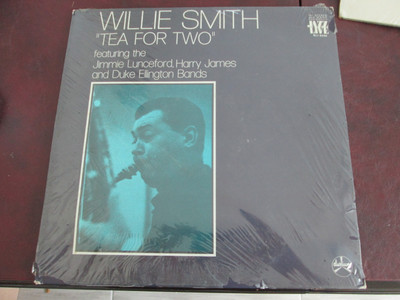 (RARE SEALED) WILLIE  SMITH-TEA FOR TWO-LP-JAZZ LIVE 8040