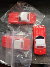 3 NOS Auto World 1967 Chevy Corvette Conv Thunderjet HO Slot Car Body Run on AFX