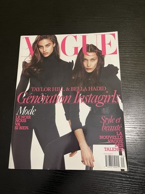 2016 Sept. Vogue Paris 970 Taylor Hill Bella Hadid Mert & Marcus Fashion Beauty