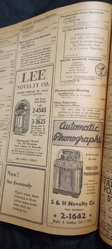 Rare 1952 SHREVEPORT BOSSIER BENTON LA Southern Bell Telephone Book Yellow Pages - Picture 11 of 19