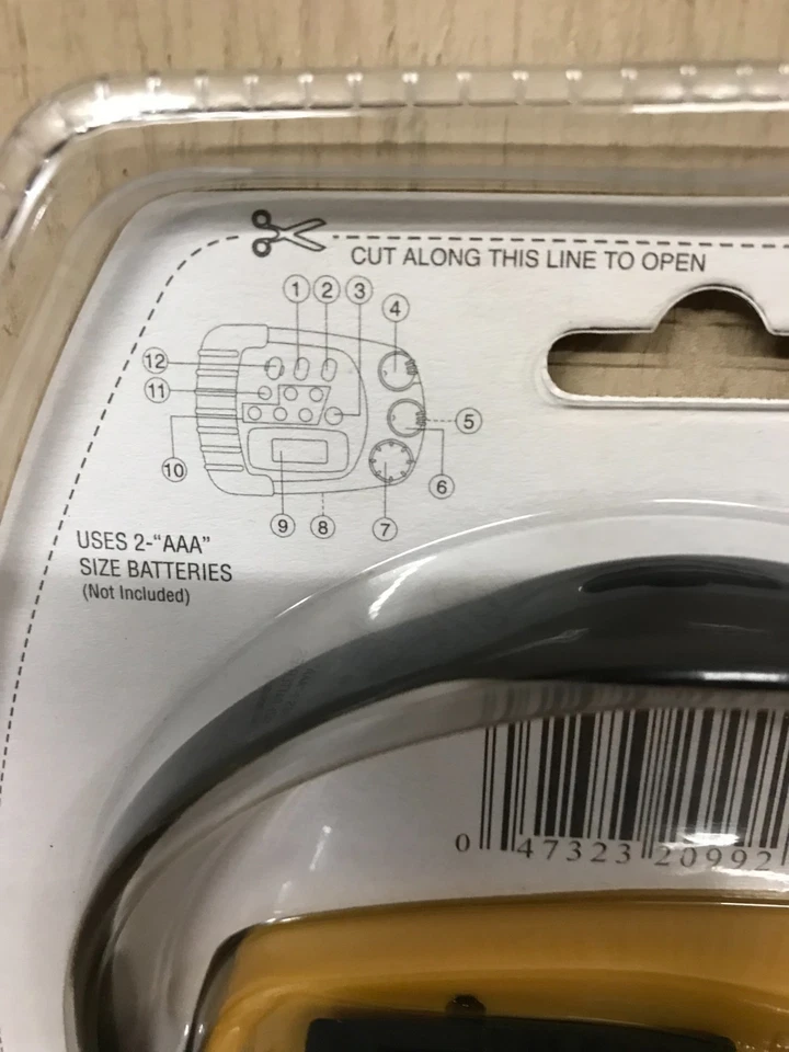 GPX Rugged Sports AM/FM Armband Radio Headphones Running A2098RSYEL Yellow - Image 4 of 4