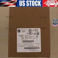 New Allen Bradley PowerFlex 4M- 5.5 kW (7.5 HP) AC Drive 22F-D013N104 Fast Ship