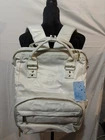 Diaper Bag Backpack, cream, 29" tall, 15" wide, 41 cm deep, NEW with TAGS
