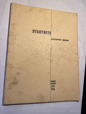 Startrite 216 & 316  Bandsaw Manual