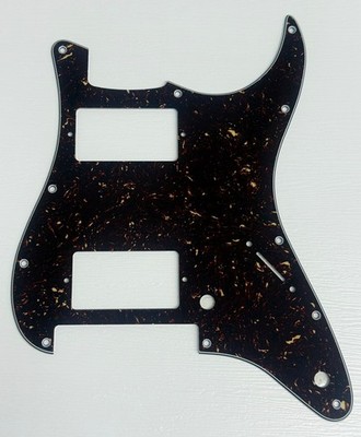 Brown Pickguard Scratch Plate Fit Strat Floyd Rose Tremolo HH Humbucke Guitar