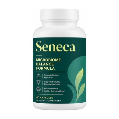 Seneca Advanced Gut Health, Supports Microbiome Balance And Immune Health.