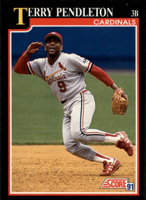 1991 Score #230 Terry Pendleton - BB