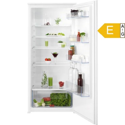 AEG Einbaukühlschrank 208L Schlepptür 122cm LED E OptiSpace weiß OSK5O12ES