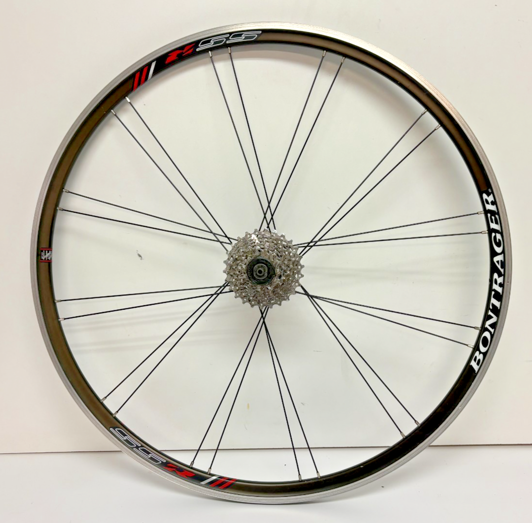 Bontrager SSR 9-Speed 24/20-Spoke Black Aluminum 622x15/700C Road
