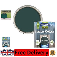 Enchanted Garden Wood Fence Paint - Fade Resistant & Quick Drying 1L