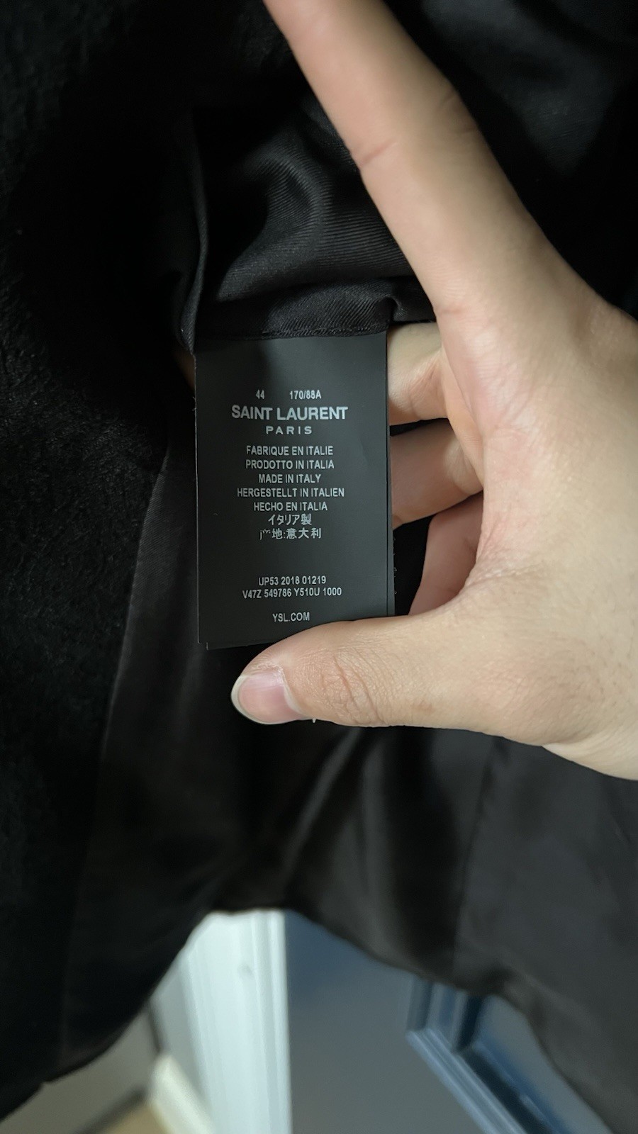 Tuta patchwork Saint Laurent EU44