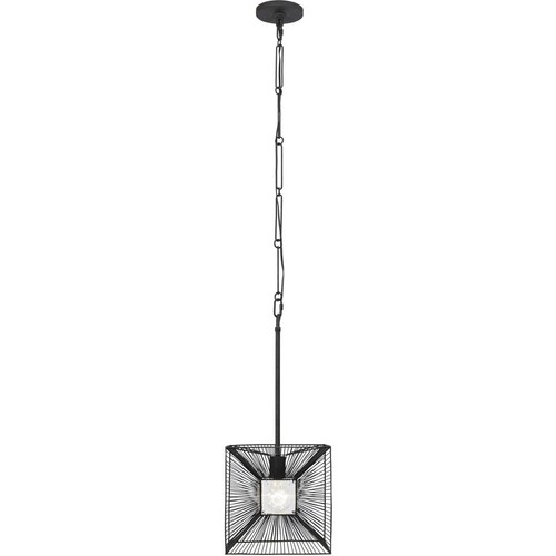 Varaluz 366P01CB Arcade 1 Light 10 inch Carbon Pendant Ceiling Light - Picture 5 of 8