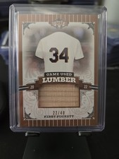 2022 Leaf Lumber Game Used Lumber Kirby Puckett #22/40