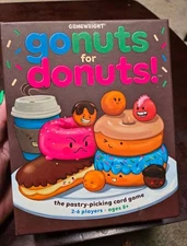 Gonuts for Donuts "The Pastry Picking Card Game" Gamewright Family Fun Ages 8+