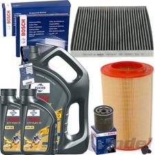 BOSCH FILTERSET+FUCHS 5W30 ÖL passend für CITROËN JUMPER 2 PEUGEOT BOXER 2.2HDI