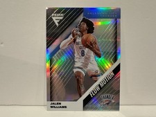 JALEN WILLIAMS 2022-23 PANINI FLUX FLOW MOTION SILVER PRIZM ROOKIE CARD RC NBA!