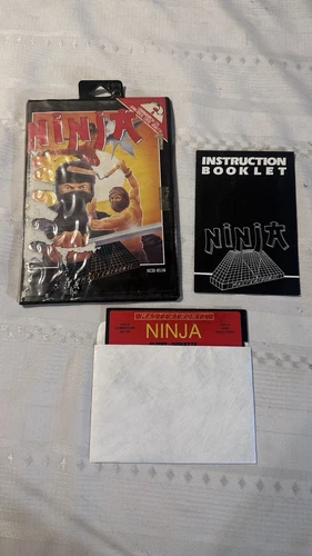 Ninja Mastertronic Commodore 64 Tested Working Complete See Pics Floppy Disk