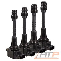 4X ZÜNdspule StabzÜNdspule FÜR Nissan Almera 2 N16 1.5 1.8 00- Almera Tino 1.8