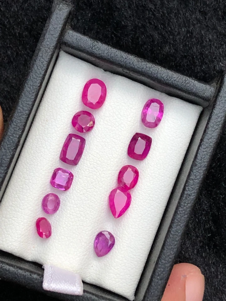 7 Carats Natural Ruby Loose Gemstone From Afghanistan - Image 3 of 4