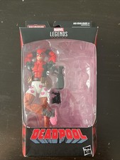 Marvel Legends Deadpool in boxers missing Sauron BAF piece