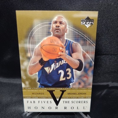 2001-02 Upper Deck Honor Roll Michael Jordan #F5-S1 Fab Fives The Scorers